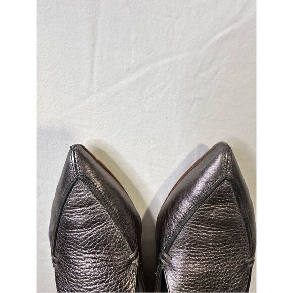 Nicholas Kirkwood Silver Leather Loafers - Size 36.5 (6.5) - Picture 5 of 10